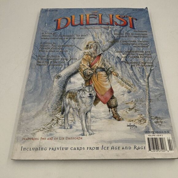 The Duelist Magazine #5 Vol 2 Issue #2 Vintage Deckmaster Magic WCOC 7505 MTG - Picture 1 of 13
